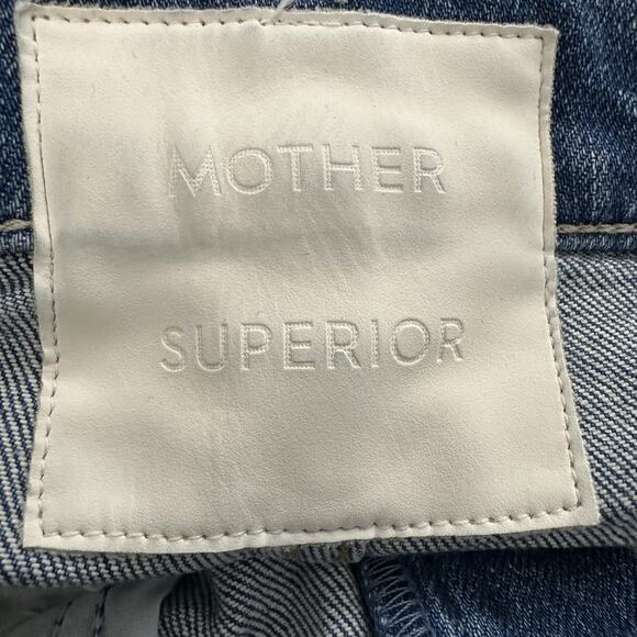 Mother Superior The Tomcat Jeans Frayed Women’s Size 24x25 - Picture 12 of 15